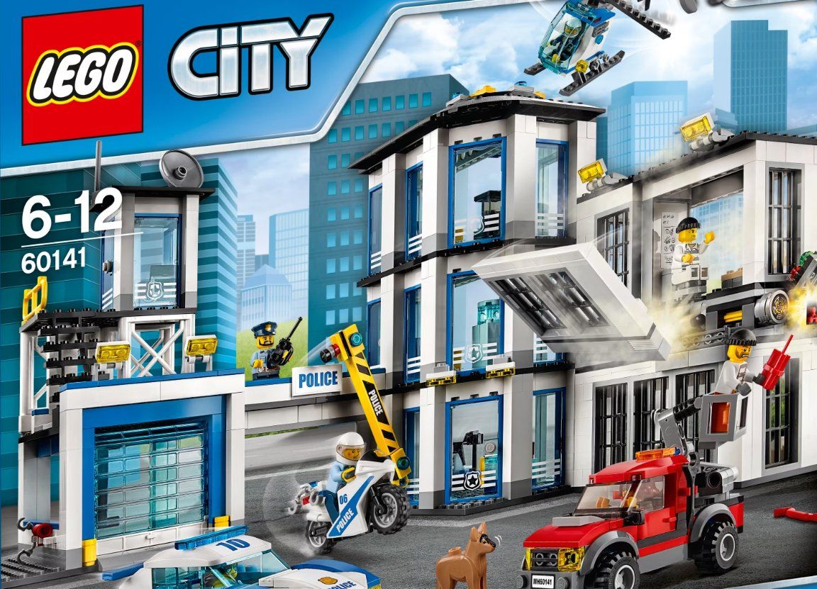 Lego Kit di costruzioni: Lego City 60141  Polizeiwache – Usato da Oberweningen venduto da Thomas707 1