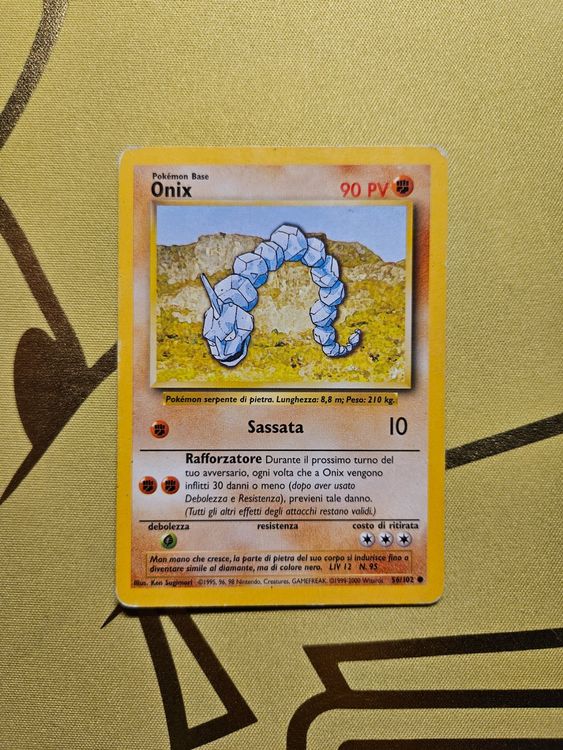 Base Set - Onix | Kaufen auf Ricardo