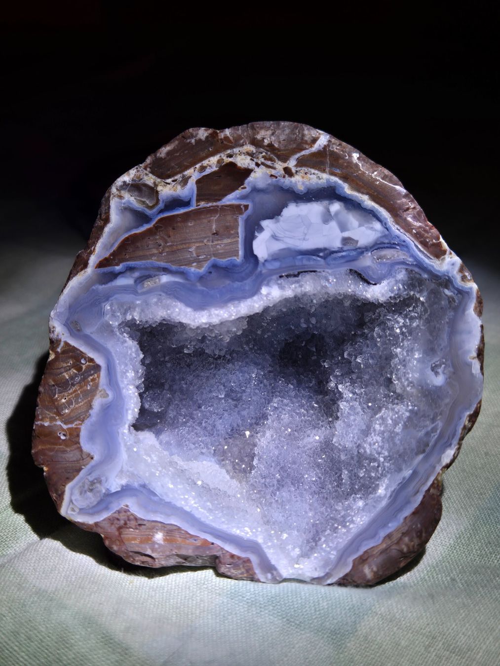 Minerali & Pietre curative: Blauer Dugway Achat – Nuovo (secondo la descrizione) da Rünenberg venduto da Ainhoa13