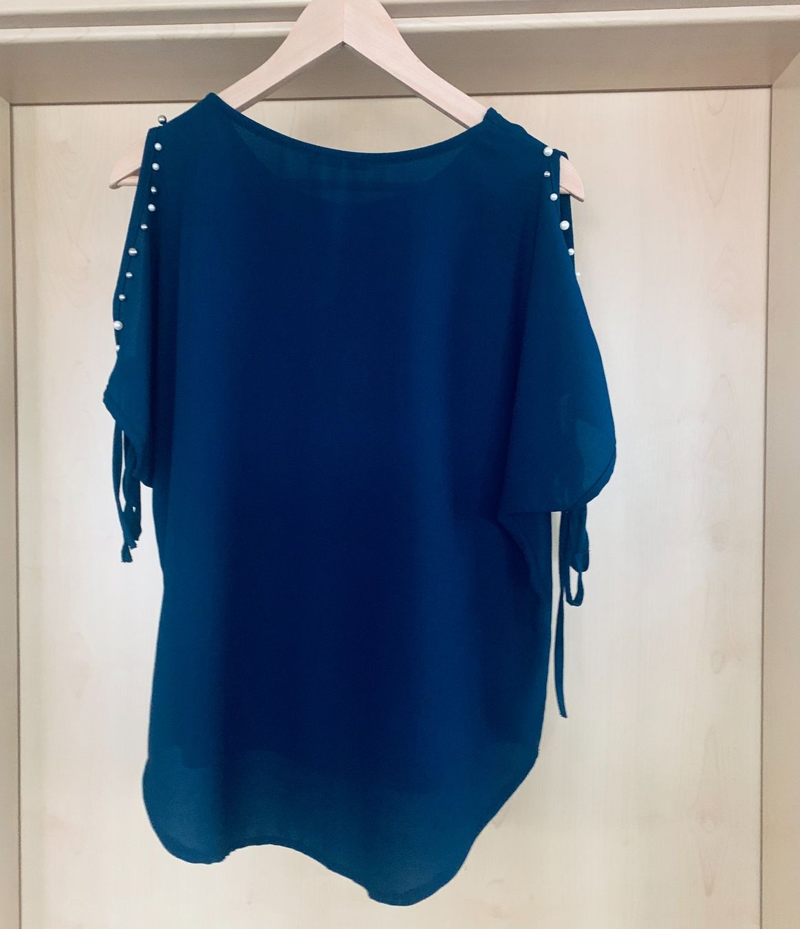 Blusen: Damenbluse blau Gr.L – Neu (gemäss Beschreibung) aus Azmoos von Verwir64 2