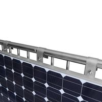 015785 Solarmodul Halter für Balkongeländer Rahmenhöhe 30-35