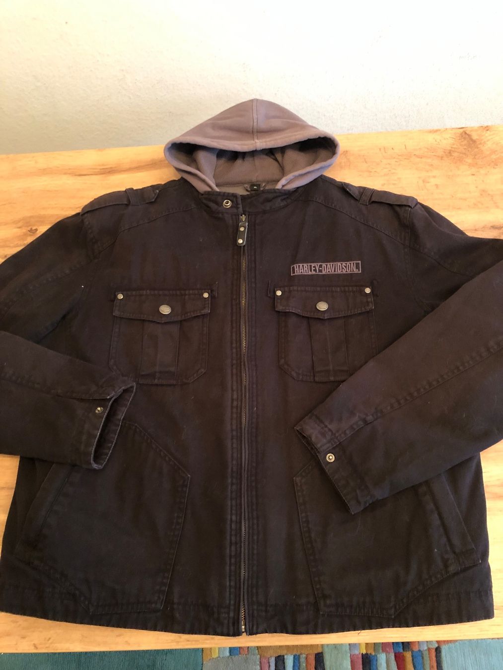 Harley-Davidson Giacche: Stoff Motorrad-Jacke Harley Davidson – Usato da Münchenstein venduto da Lexa-70
