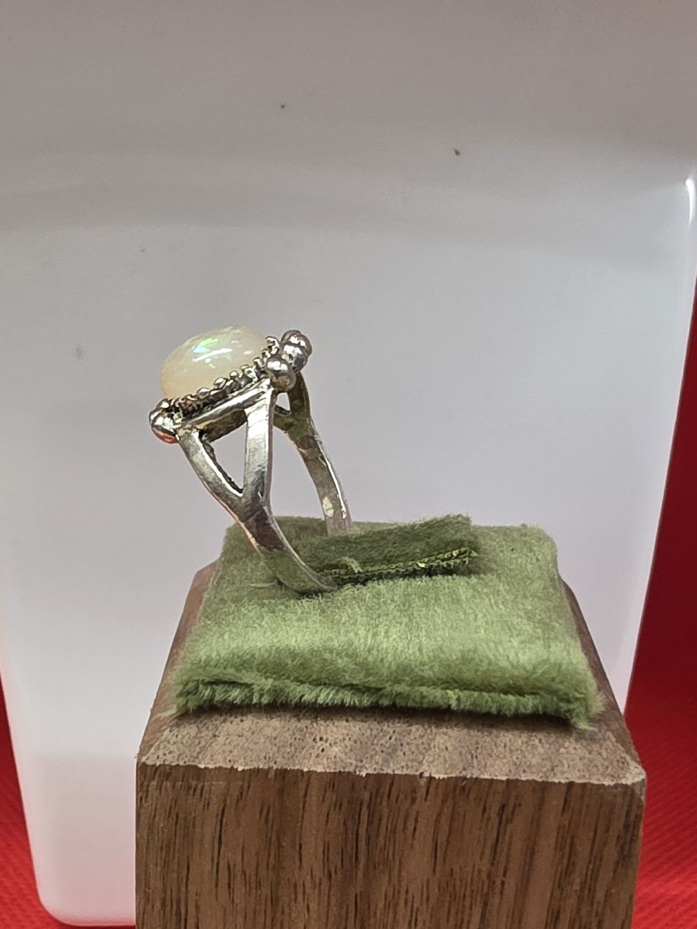 Bagues: Ring Opalachat Vintage Groesse 18 – D'occasion à Herisau par Antiques.AR 1