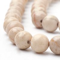 Fossil Perlen natur 8mm 1 Strang