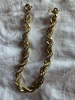 Vintage Silberkette aus geflochtenem Silberdraht