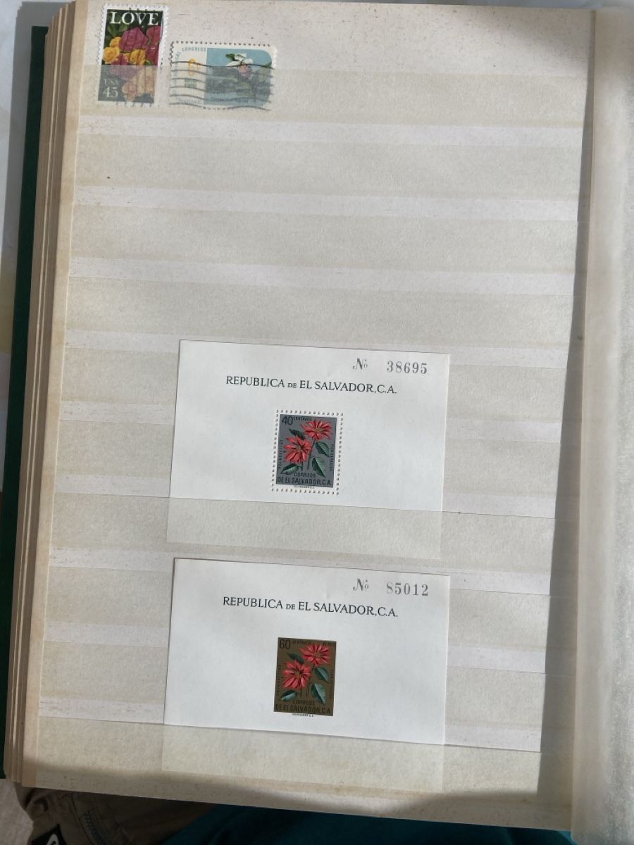Tutti i francobolli: Briefmarken Blumen Motiv 6 pages – Usato da Collex venduto da RCXGJ 5