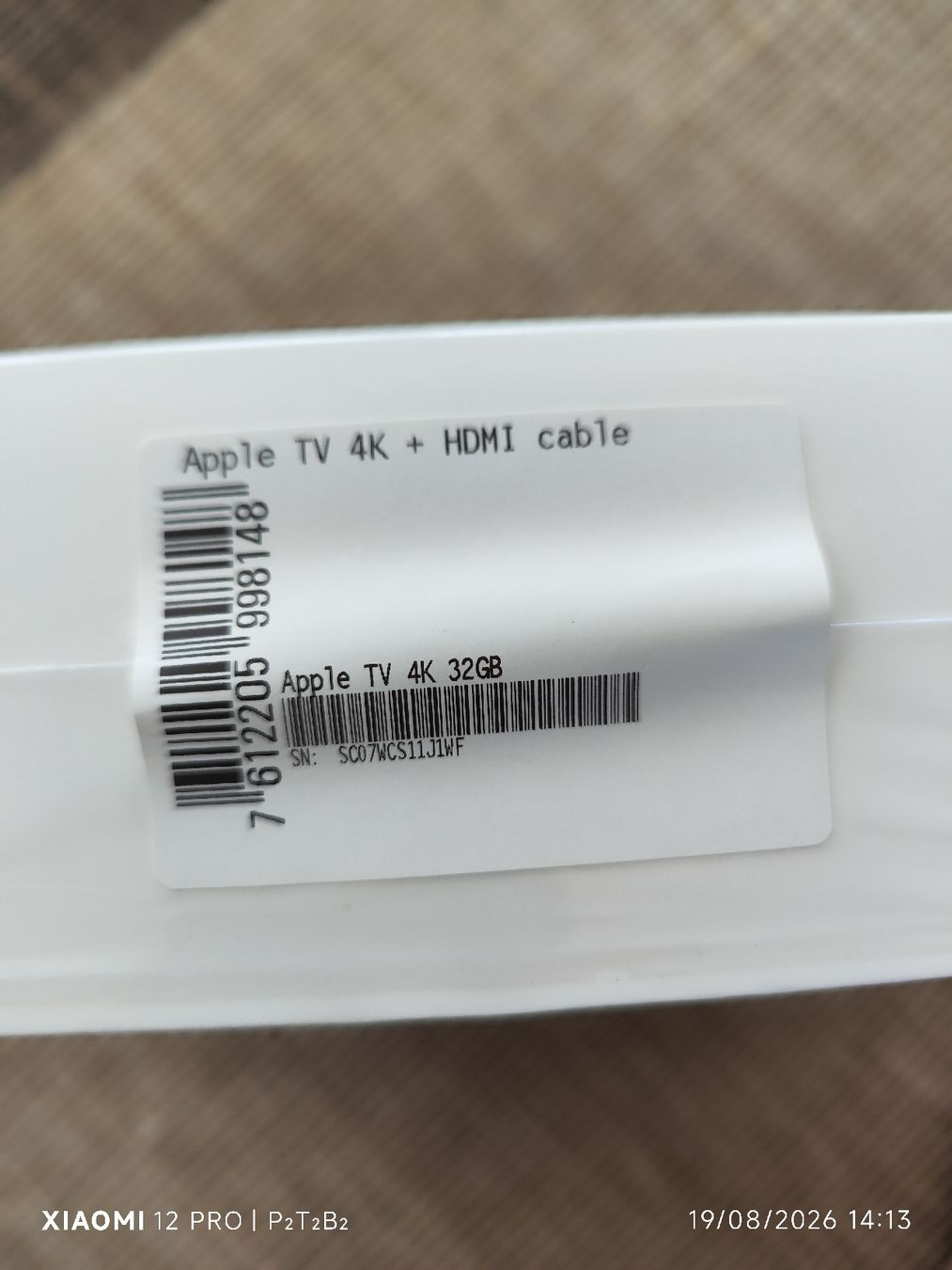 Apple Sistemi audio & multimediali: Apple TV 4K 32GB with HDMI Cable – Usato da Baden venduto da p2t2b2 2
