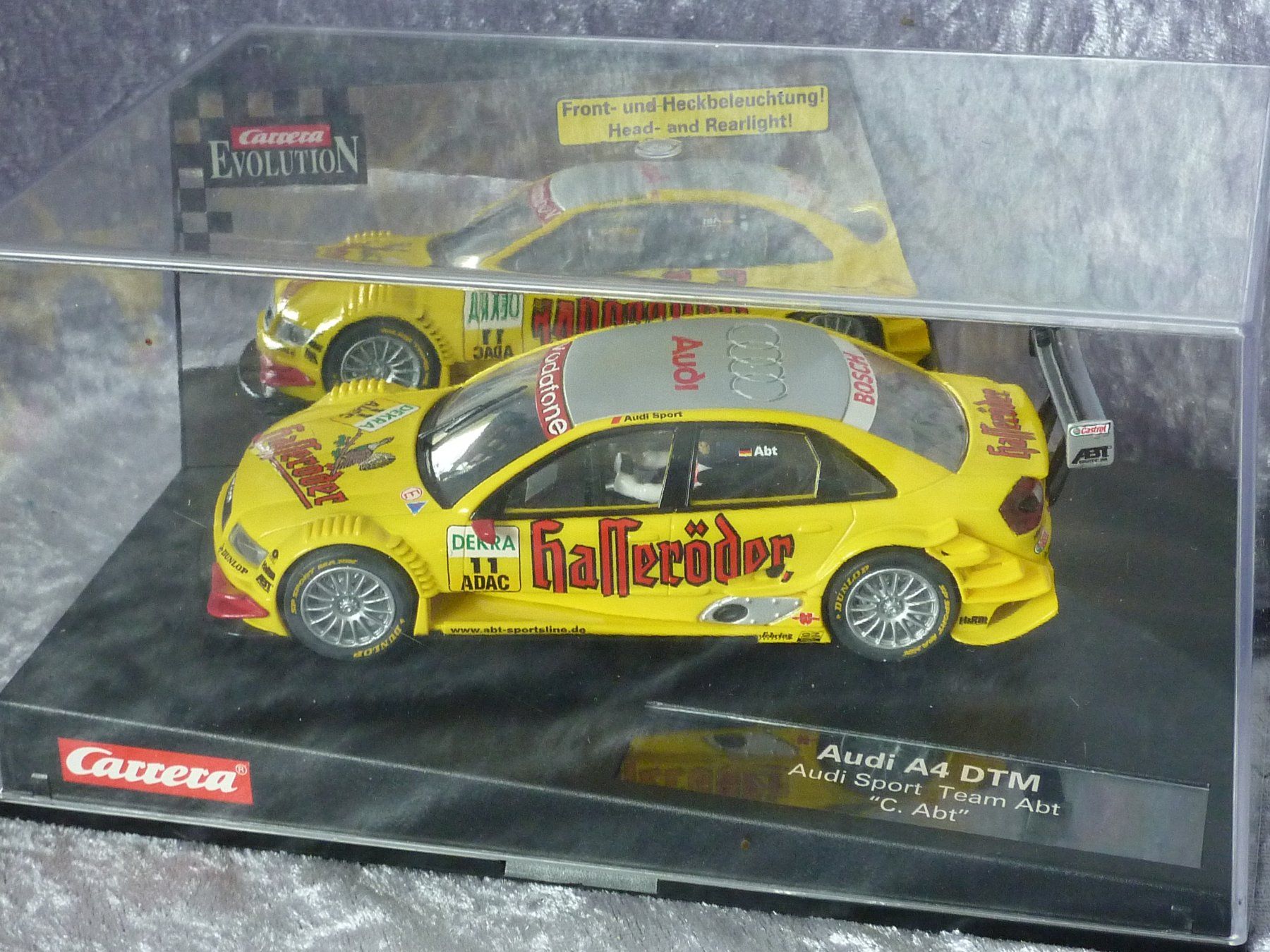 Carrera Piste: Audi A4 DTM Carrera Ecolution 1:32 – Nuovo (secondo la descrizione) da Dürrenäsch venduto da modellautos4you 1