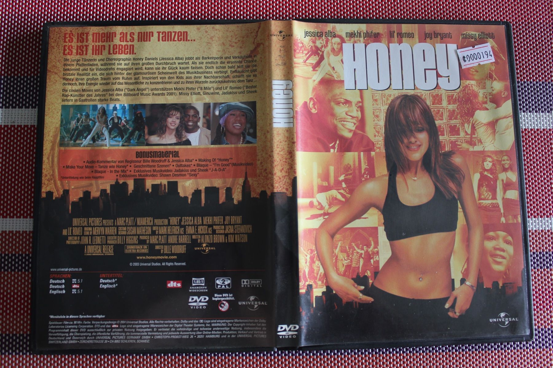 Tutti i DVDs: Honey von Bille Woodruff | DVD | – Usato da Geroldswil venduto da schlumpf1969