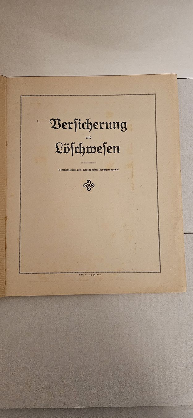 Livres: Versicherung & Löschwesen – D'occasion à Wangen SZ par Auction-Sea 2
