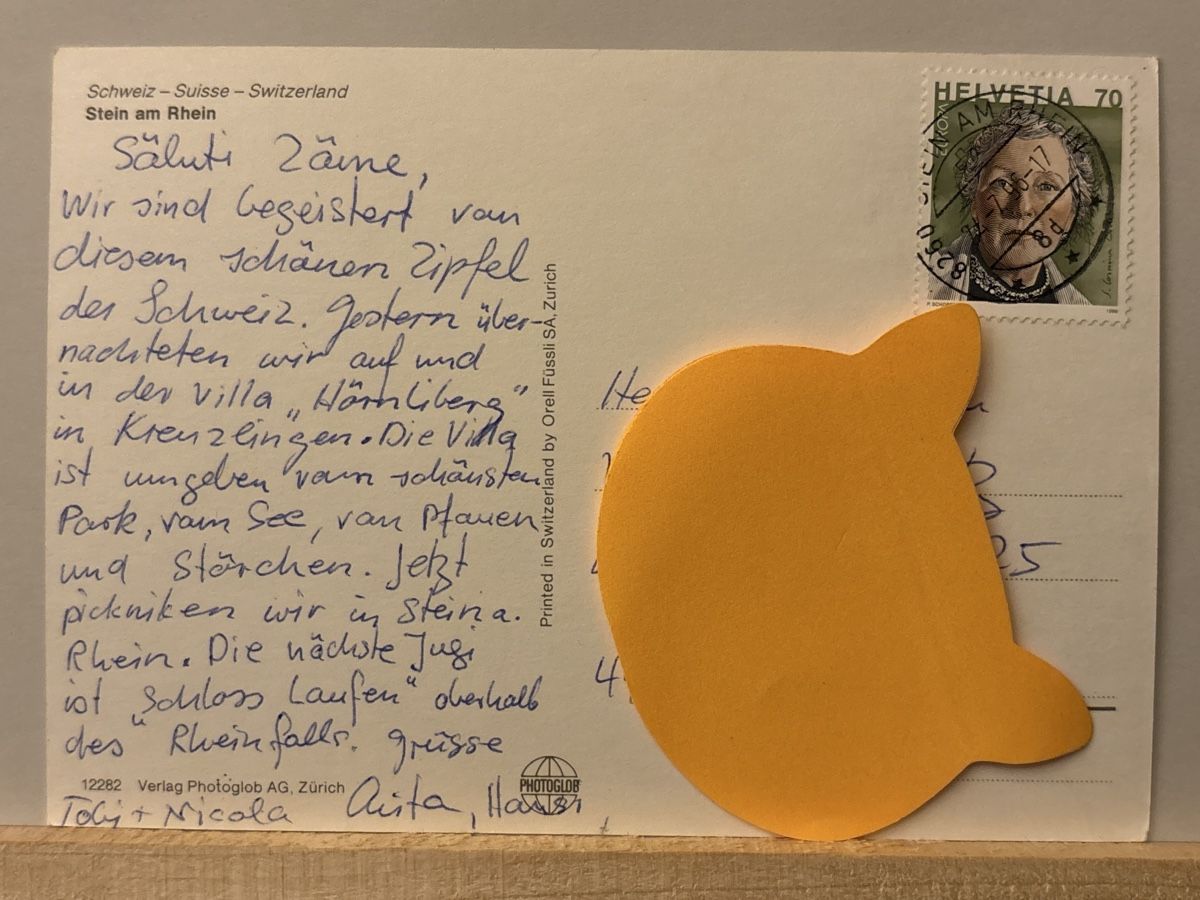 Cartoline postali: AK von Stein am Rhein – Usato da Rümlang venduto da Kartenpost1 1