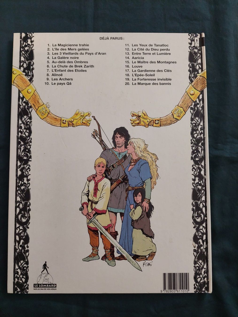 Fumetti: Thorgal T.20 La Marque Des Bannis EO 1995 TBE – Usato da Genève venduto da Blu_BD 1