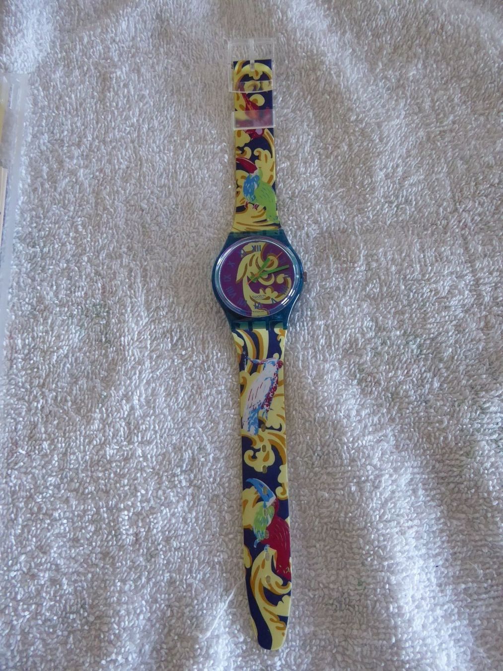 Swatch Uhren: SWATCH, PERROQUET von 1992, wie neu – Gebraucht aus Baar von Zugi2 2