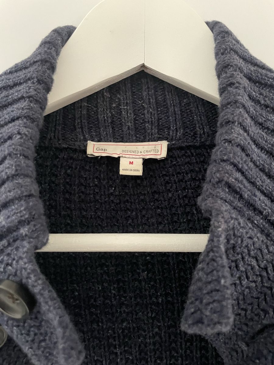 Gap Jacken: Winter Strickjacke von Gap, Dunkelblau, Grösse M – Gebraucht aus Wilen b. Wil von puma-85 2