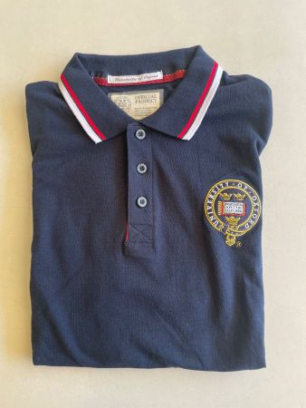Poloshirt University of Oxford, marineblau, Gr L, ungetragen