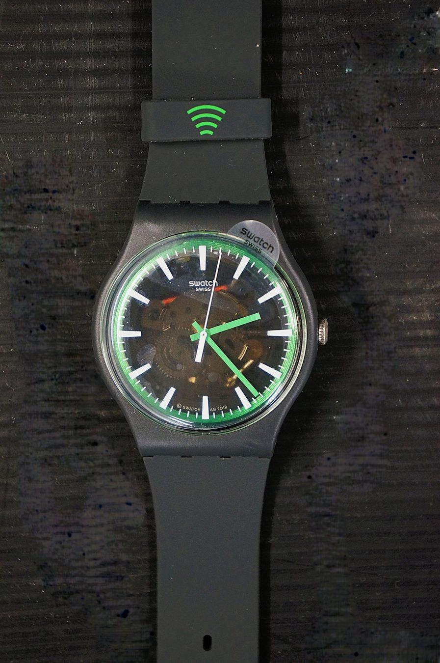 Swatch Orologi: SwatchPay Uhr in Graphite Grey – Usato da Basel venduto da bk_brockibasel 4