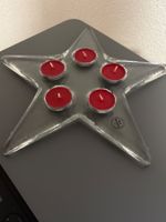 Glasi Hergiswil Stern Kerzenhalter, guter Zustand