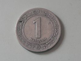 1 Dinaro dell'Algeria del 1972