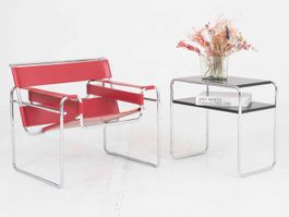 Thonet B9 D/1 Beistelltisch von Marcel Breuer in Schwarz