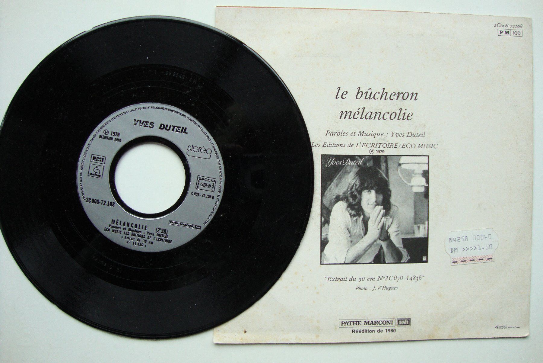 Dischi in vinile: YVES DUTEIL - LE BÛCHERON – Usato da Bern venduto da Uli_10_11 1