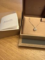 SALVINI Diamond Butterfly Necklace – White Gold & Diamonds