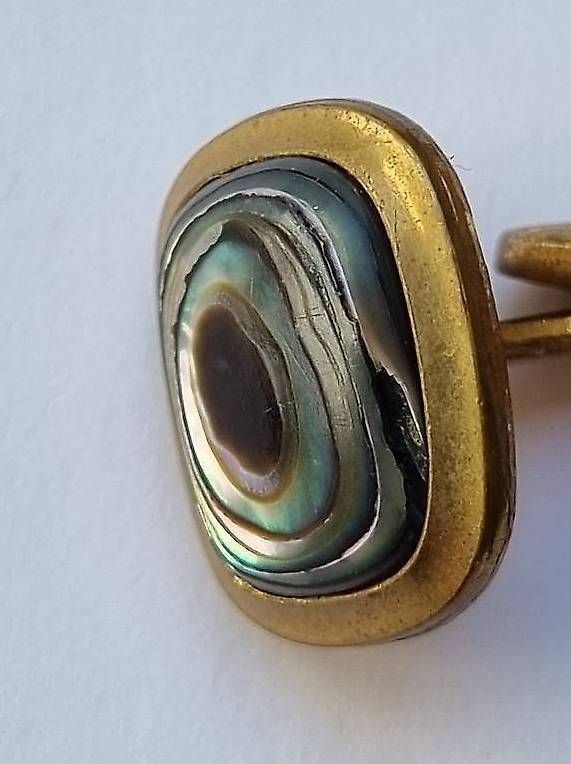 Gemelli: Manschettenknöpfe Perlmutt vintage – Usato da Arlesheim venduto da evi_gm8h 1