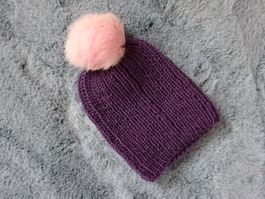 Schöne Girl-Strickmütze/Super Perle