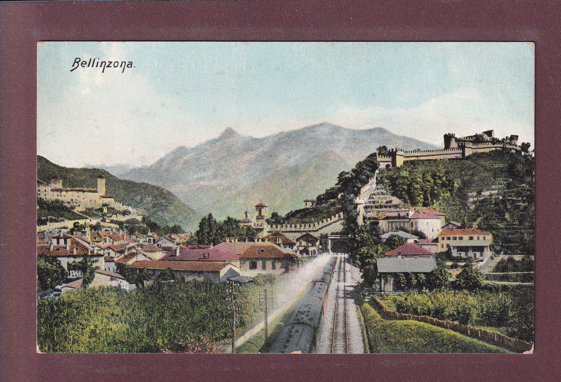 Cartes postales: BELLINZONA - Ferrovia – D'occasion à Pully par nicecards