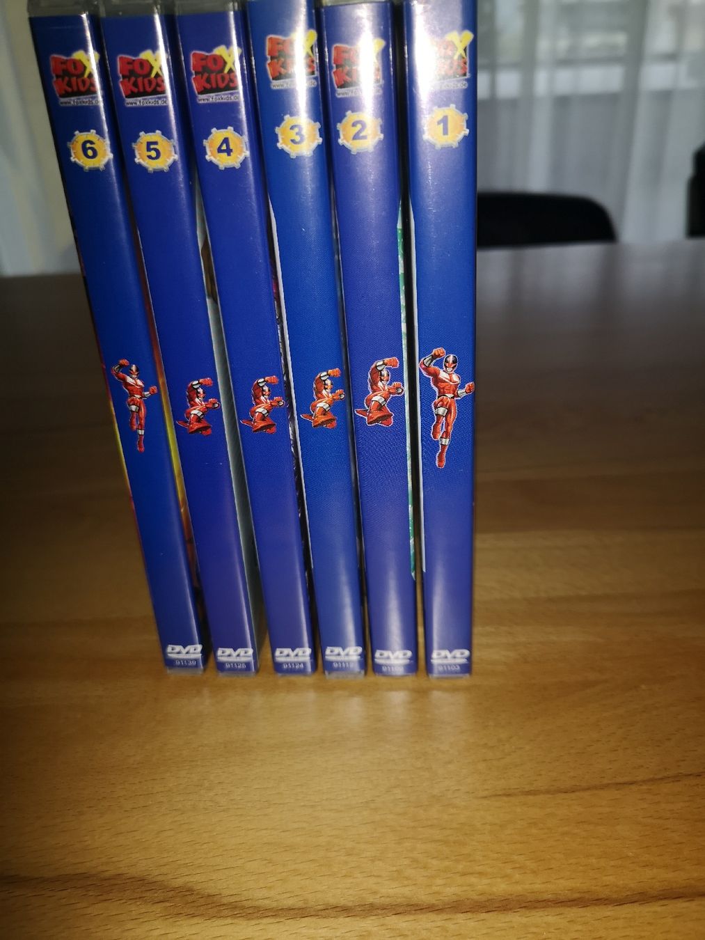 Tutti i DVDs: POWET RANGER DVD 1 BIS 6 – Nuovo (secondo la descrizione) da Oberentfelden venduto da SWISS027 1