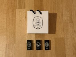 Diptyque Parfum Set 3 Proben neu in Originalverpackung