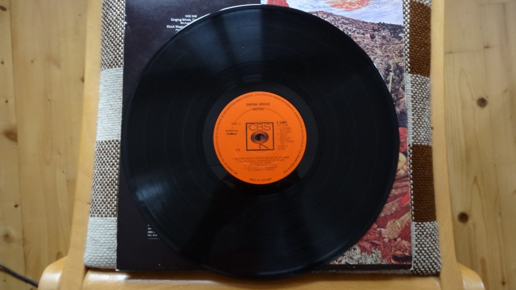 Dischi in vinile: LP Santana ABRAXAS – Usato da Anwil venduto da larks 2