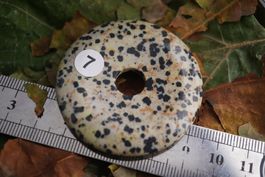 Dalmatiner jasper   Donut   pi Scheibe      50mm Ab 1.-