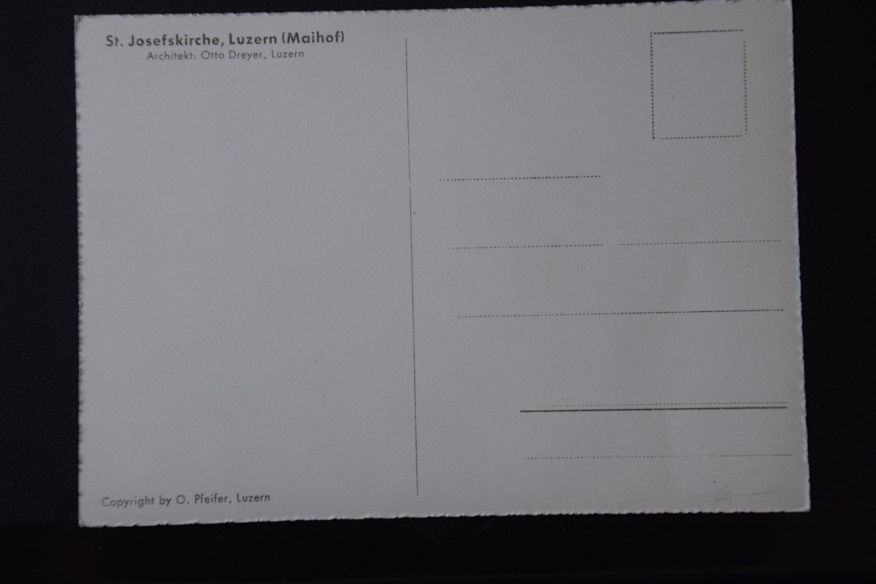 Cartoline postali: AK Luzern, Kirche Maihof – Usato da Luzern venduto da CH2018 1