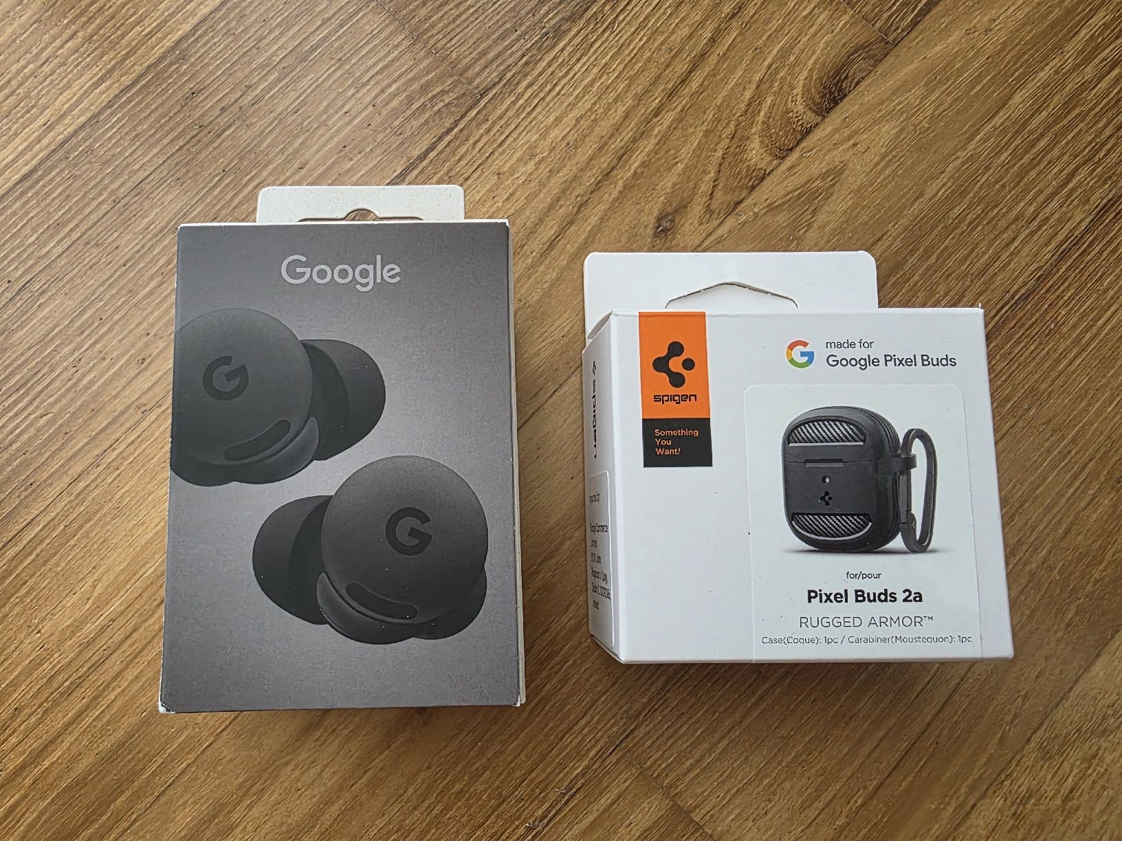 Google Casques audio: Google Pixel Buds 2a mit Spigen Hülle neu – Neuf avec emballage d'origine à Bassersdorf par TheBrake