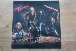 DIRTY BLOND - PASSION - SLEAZE HARD ROCK - VINYL LP