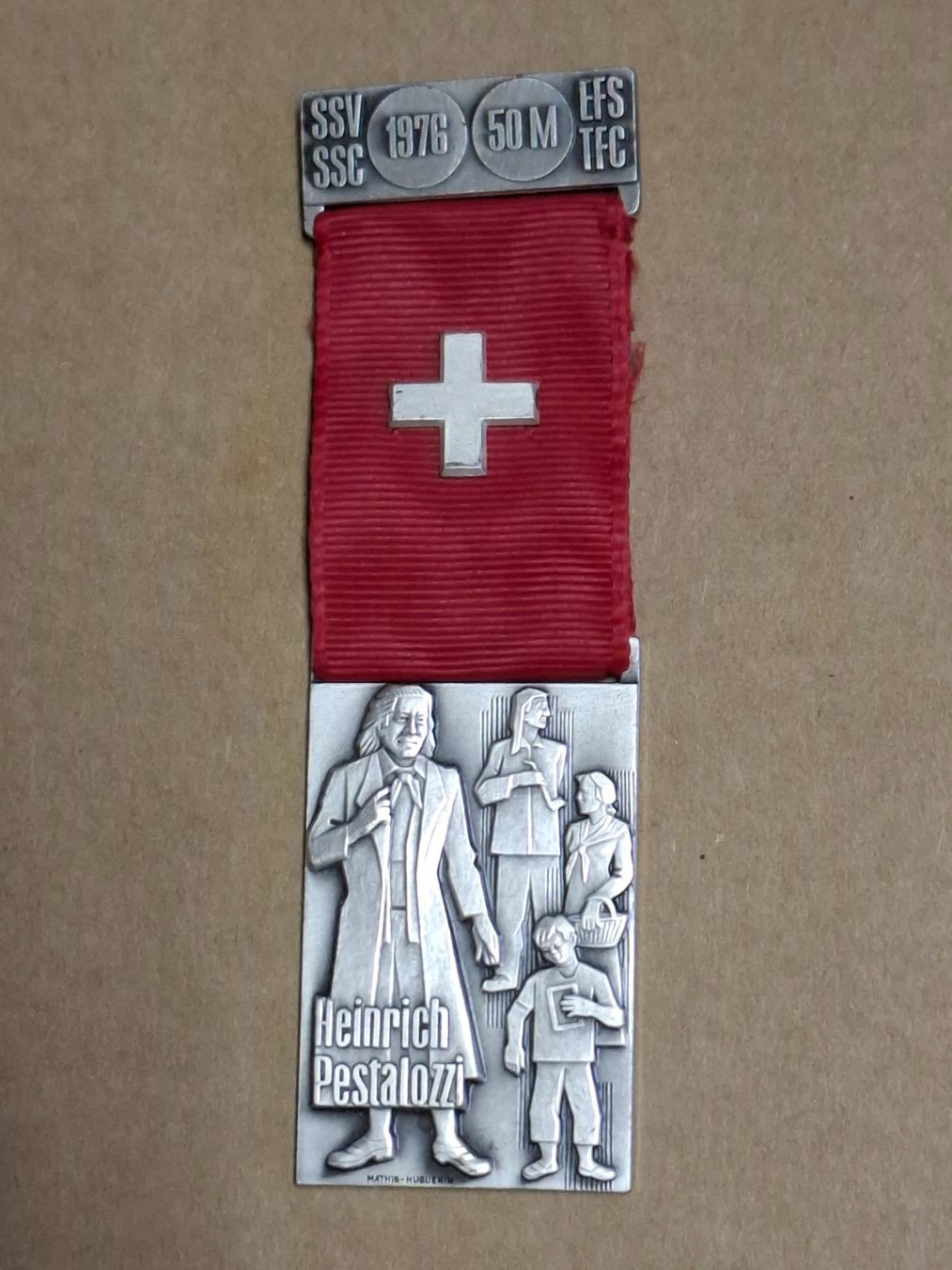 Medaillen: Heinrich Pestalozzi (B728) – Gebraucht aus Schwanden GL von Suvorov 2