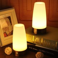2 STÜCK NACHTTISCHLAMPE MIT BEWEGUNGSSENSOR LAMPE RETRO