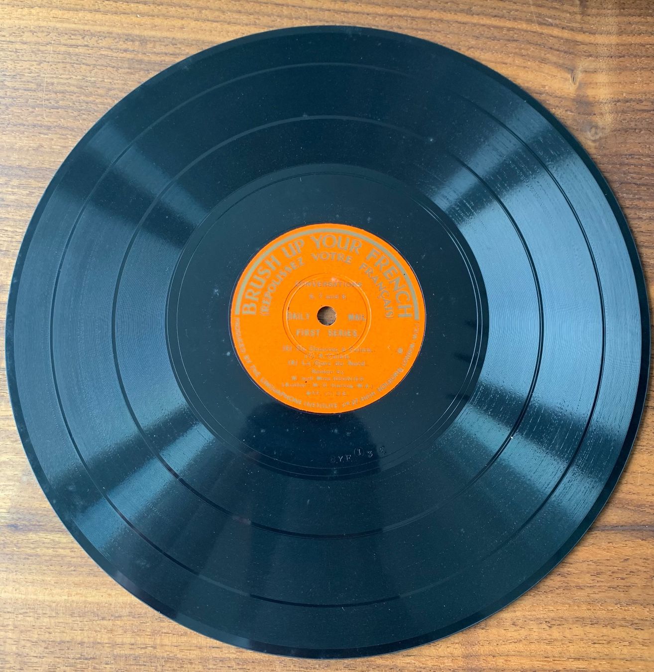 Dischi in vinile: Linguaphone Schellackplatten Sprachkurs Französisch – Usato da Opfikon venduto da BananaGio01 1