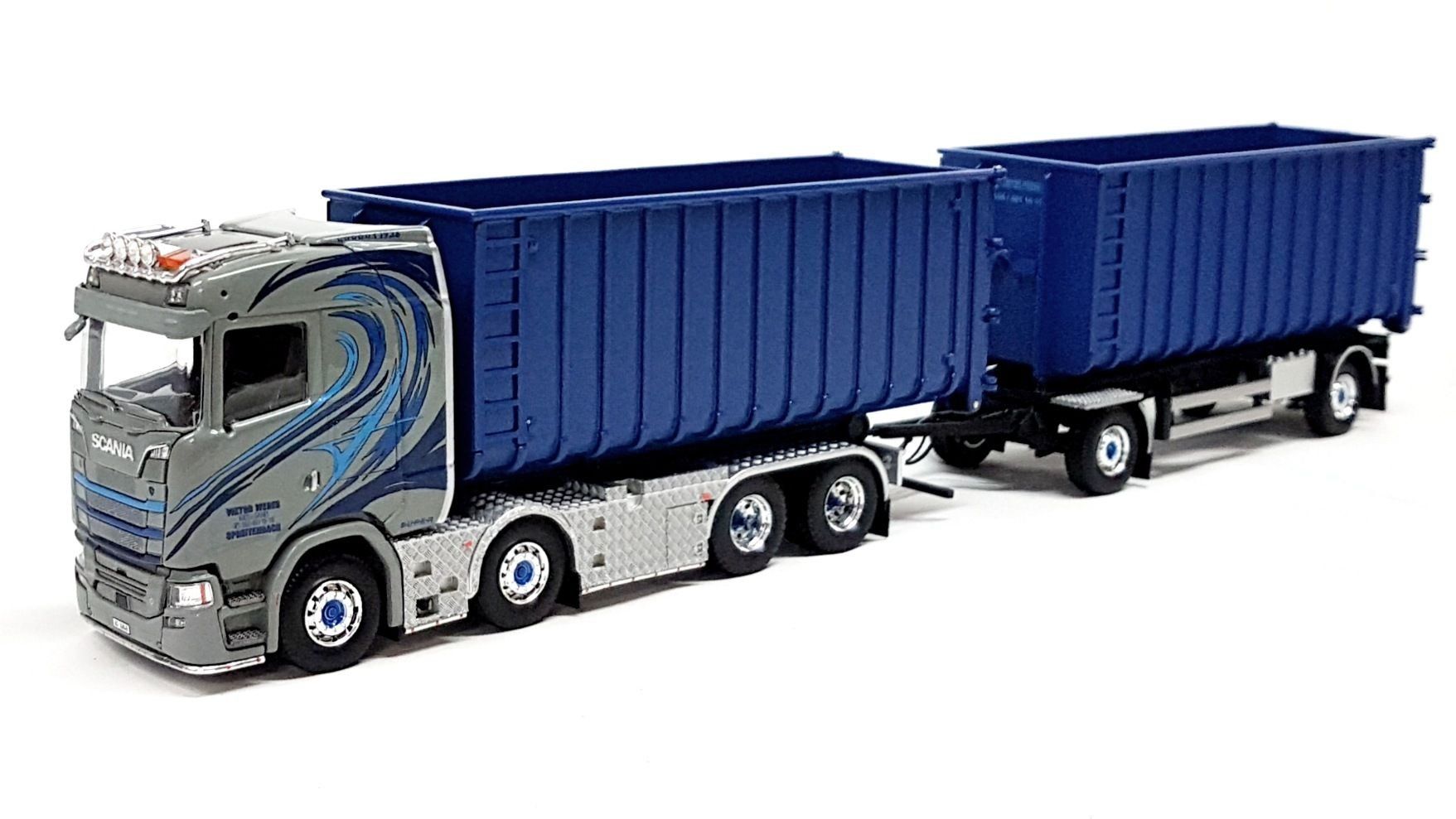 Scania Kit di modellismo & Modellini statici: 1:50 Tekno Scania Next Gen S "Viktor Weber" – Nuovo e nell'imballaggio originale da Affoltern am Albis venduto da Modellshop-8910