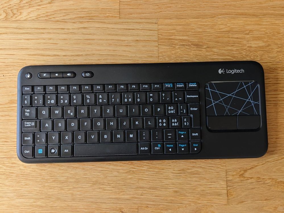 MC-818 USB-Tastatur Mit Touchpad – Kabelgebunden, Ultradünn, 82 Tasten