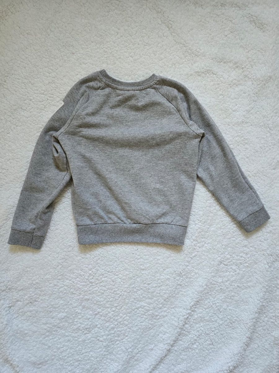 Pullover & Sweatshirts: Super Mario Pullover grau Grösse 116 gebrauchter Zustand – Gebraucht aus Tecknau von nor_npk6 1