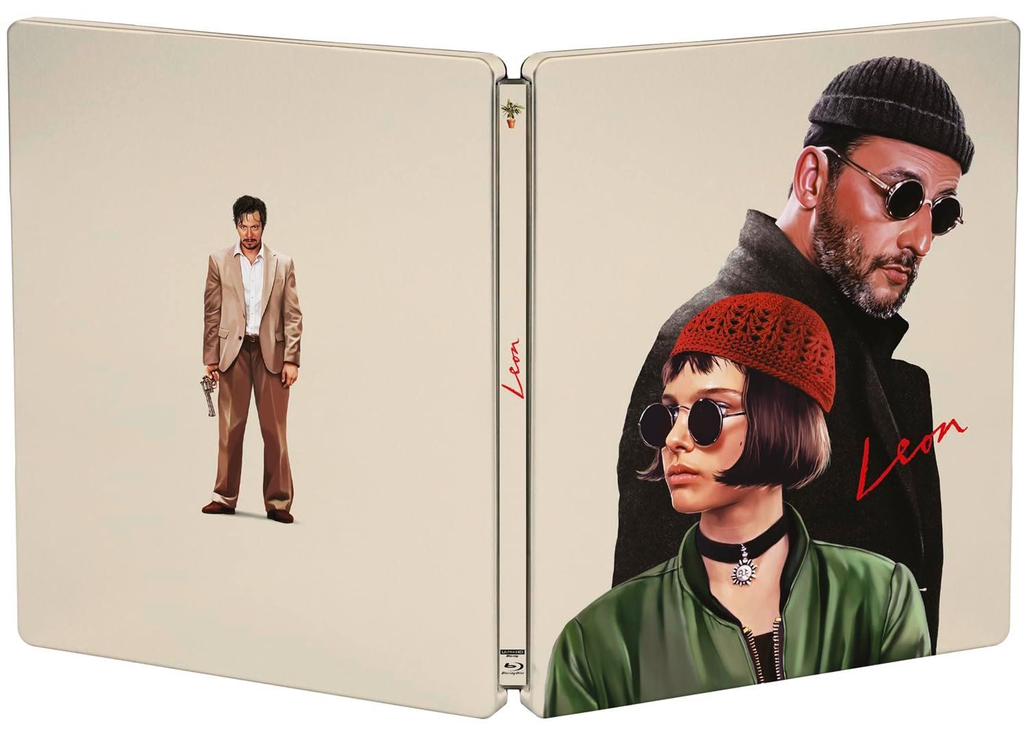 Tutti i DVDs: Blu - ray Leon - Der Profi - Steelbook  4K +  Blu ray – Nuovo e nell'imballaggio originale da Dübendorf venduto da 13geister 1
