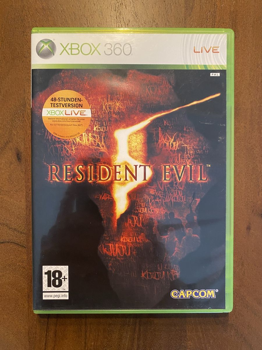Microsoft Spiele: Resident Evil 5 für Xbox 360 – Gebraucht aus Thunstetten von Virus_33