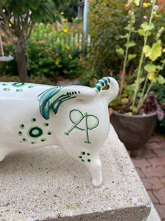 Sculptures & Statues: Taurus the bull Keramikbulle – D'occasion à Wil SG par nicetohave54 2