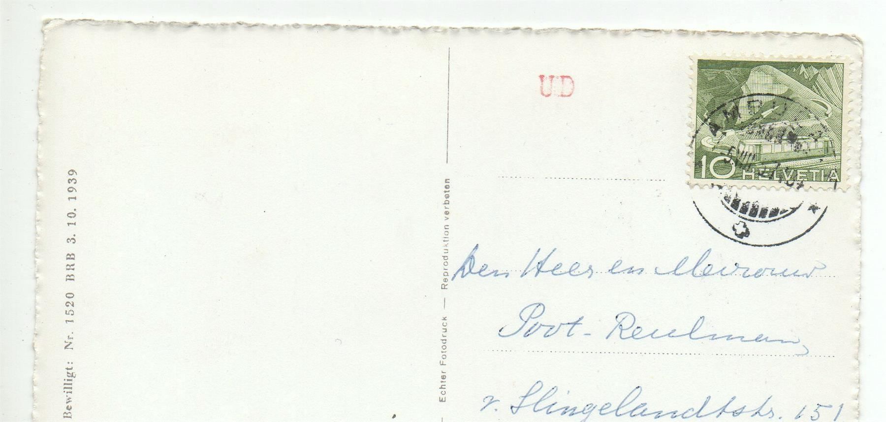 Cartoline postali: MÜHLEHORN am Walensee – Usato da Jona venduto da philajona 1