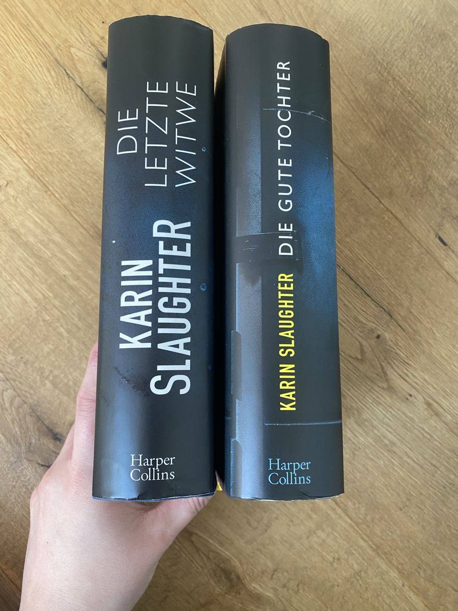 Libri: Karin Slaughter 2 Thriller Bücher  – Usato da Hämikon venduto da mic_shq2 1