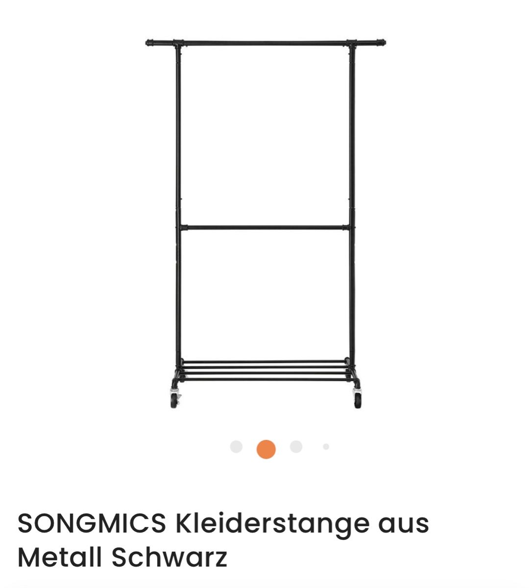 Altro in Decorazioni & Accessori: 2x SONGMICS Kleiderständer aus Metall schwarz – Usato da Zürich venduto da Luerika 1