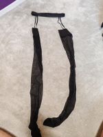 Strumpfhalter mit Strümpfen schwarz, guter Zustand