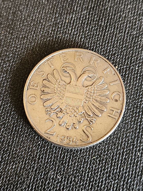 Boutons De Manchette Pièces De Monnaie Autriche – Vintage Argent – Réutilisées
