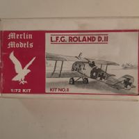86 ... L.F.G. Roland D.II ... Merlin Models No. 8